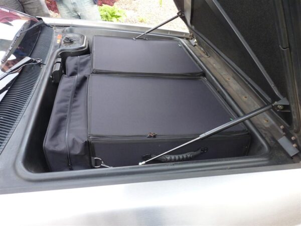 DeLorean Luggage - front