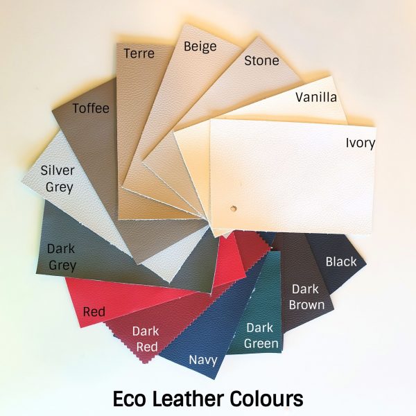 Eco Leather Colours Samples