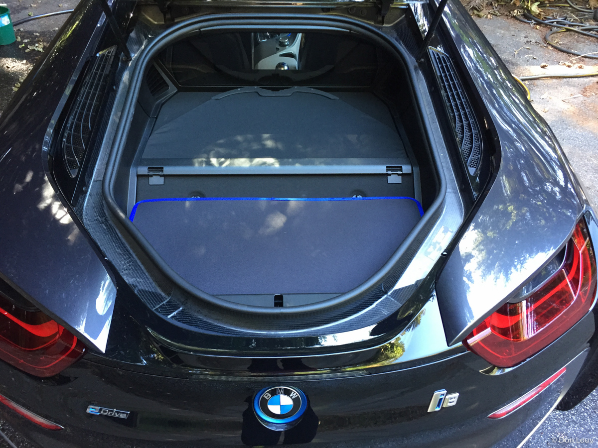 BMW i8 Practicality, Boot Size, Dimensions & Luggage Capacity